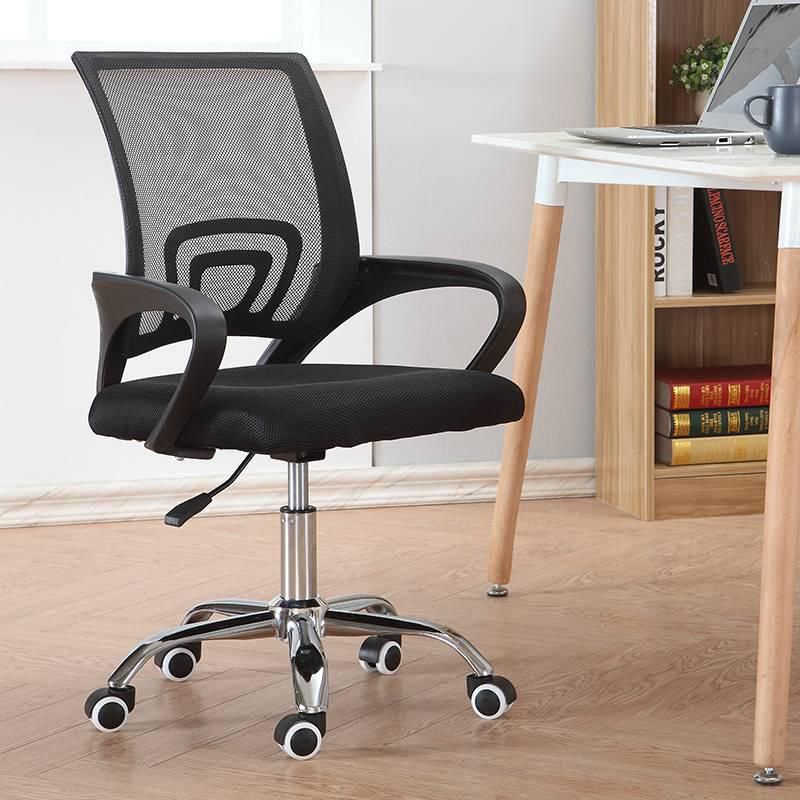 Mid-Back Mesh Office Chair - Black