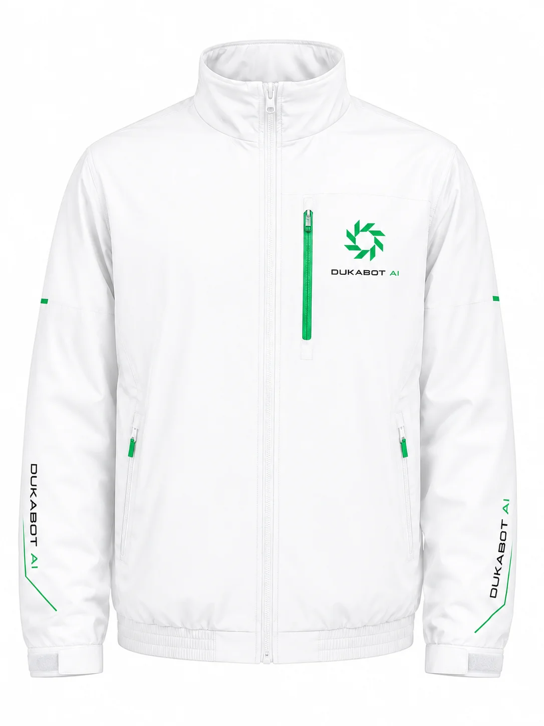 White Jacket back
